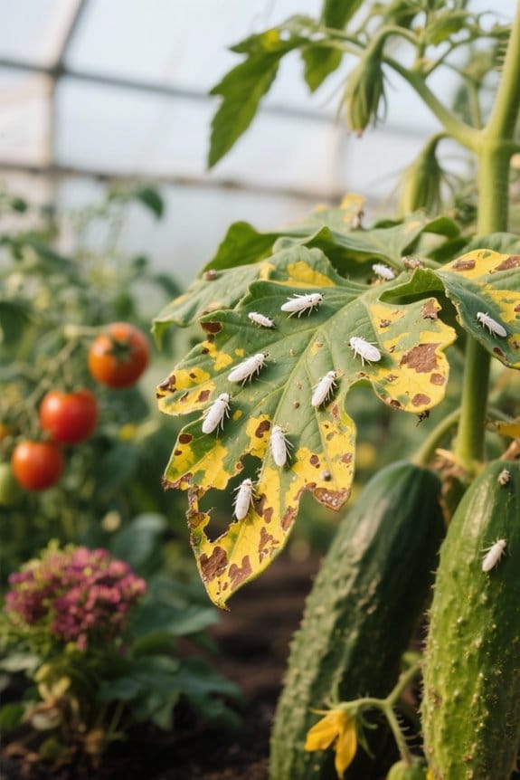 whiteflies damage plants significantly