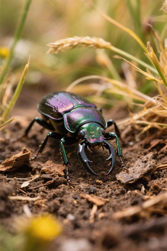 attracting ground beetles benefits crops