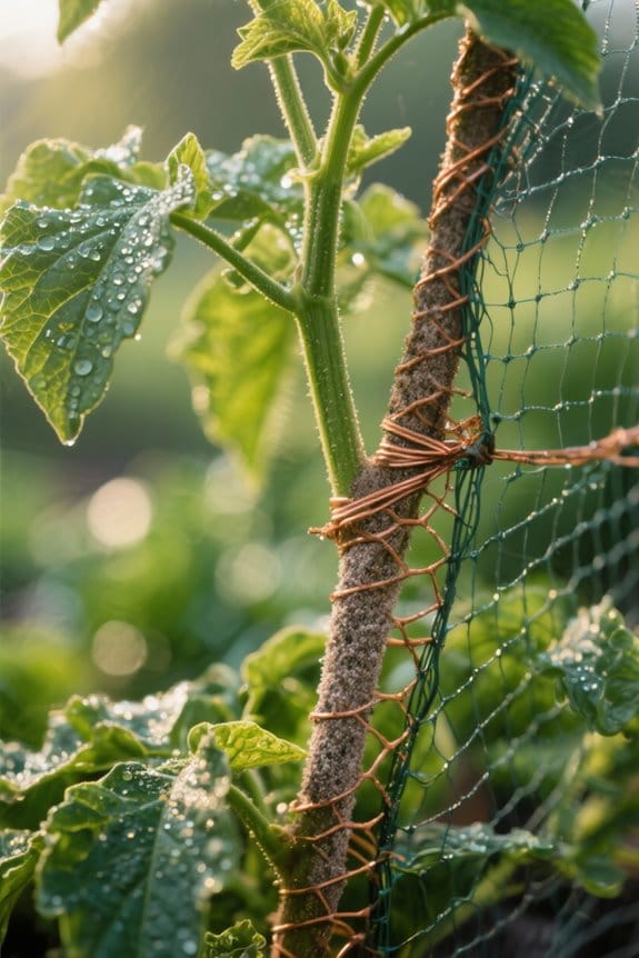 garden invader physical barriers