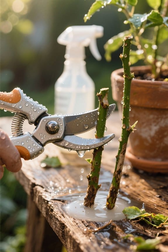 maintain clean healthy gardens